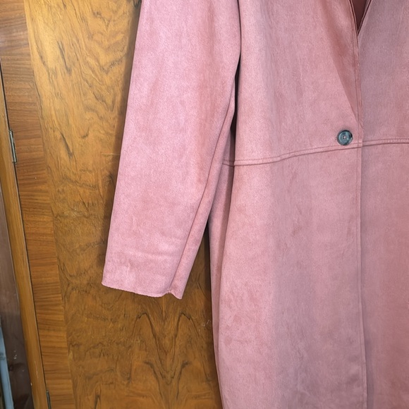 Primark moleskin duster jacket. Salmon XL. Bought in London. - Picture 3 of 7